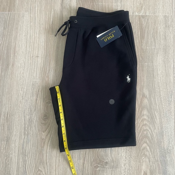 Polo Ralph Lauren Men’s Double Knit Shorts NWT Black Size M - Picture 5 of 8